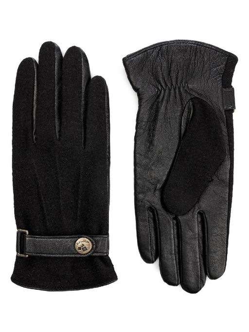 Перчатки мужские 100% ш TOUCH IS0161 black - Eleganzza фото 2