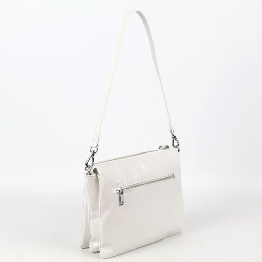 Женская кожаная сумка через плечо с тремя отделениями 0101-3 - Cidirro фото 3