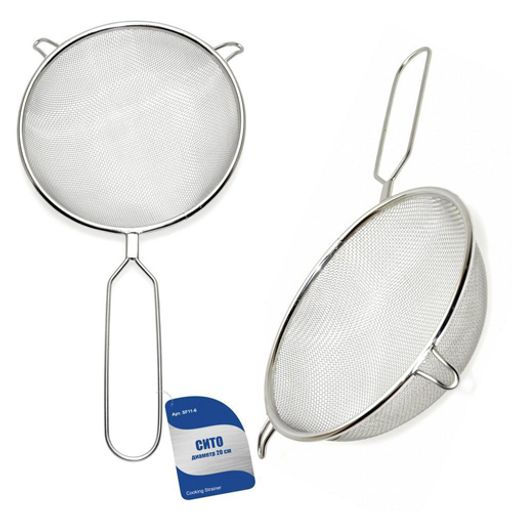 Сито 20 см (нерж.), SF11-6 /МультиДом/