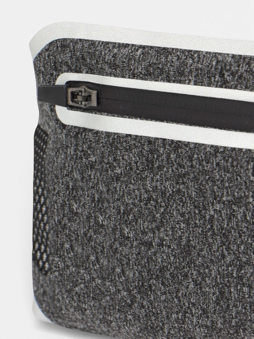 Сумка поясная туристическая, влагозащитная, 32×12 см, серая