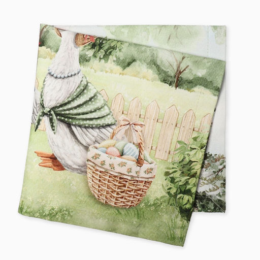 Набор салфеток «Этель» Family picnic, 40×40 см, 4 шт. 100% хлопок, саржа 190 г/м²