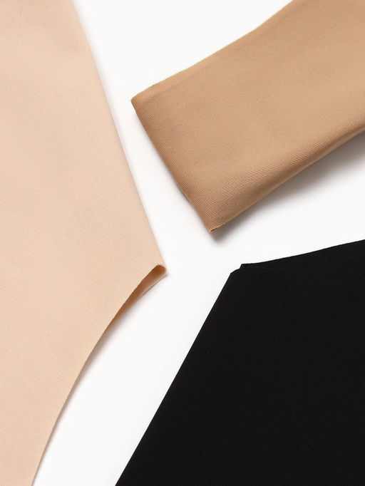 Трусы бесшовные бразильяно KAFTAN, набор 3 шт., размер 48-50