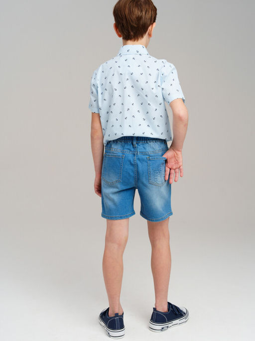 PlayToday / Шорты джинсовые для мальчика  фото 8