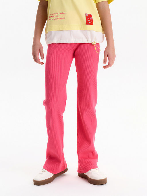 PELICAN, брюки для девочек, Розовый фото 4