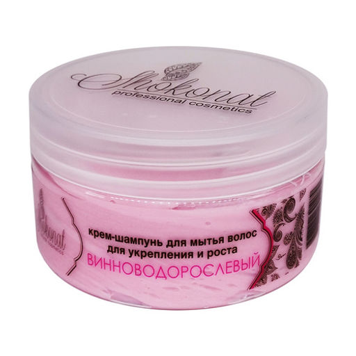 Натуральный КРЕМ-Шампунь ВИННОВОДОРОСЛЕВЫЙ для укрепления и роста волос Код 56054 - объем 200 мл
