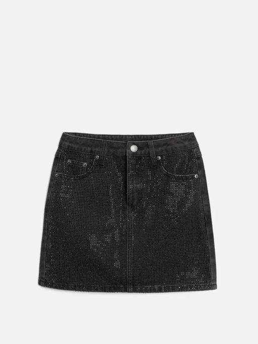 ACOOLA / Юбка джинсовая детская для девочек Beka черный