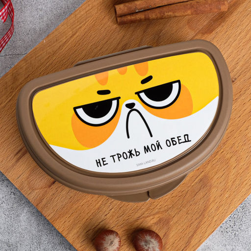 Бутербродница «Не трожь мой обед», 200 мл