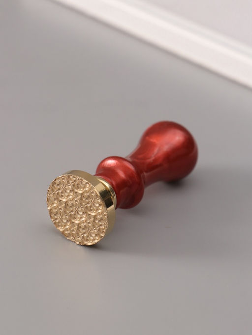 Печать для сургуча с пластиковой ручкой «Цветочная плитка», 6.3×2.5×2.5 см