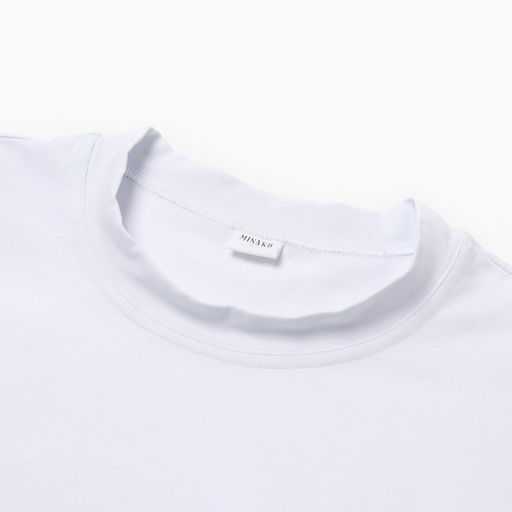 Футболка мужская из органического хлопка MINAKU OVERSIZE FIT: белая, р-р 52