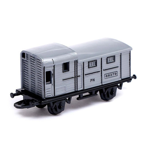 Поезд металлический Классика, с 4 вагонами, инерция, МИКС, в пакете - Simaland фото 9