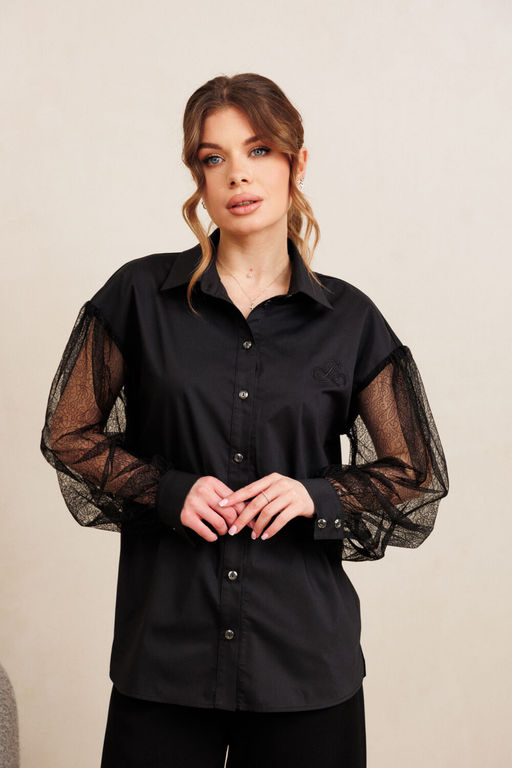 Рубашка AMORI 6503 черный  фото 2