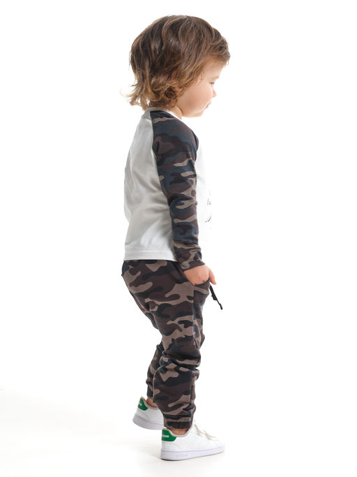 Комплект для мальчика с брюками UD 1831/1048 касар/камуфляж - Mini maxi фото 3