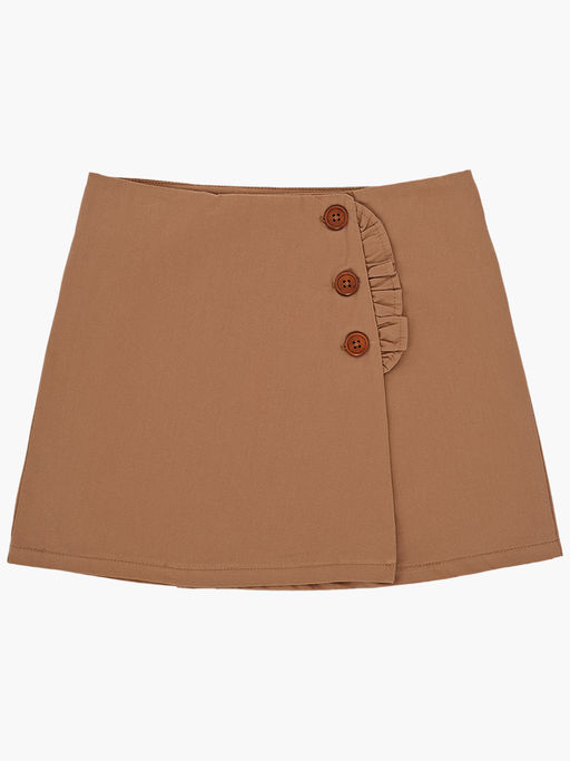 Юбка UD 7189 св.кофе - Mini maxi фото 5