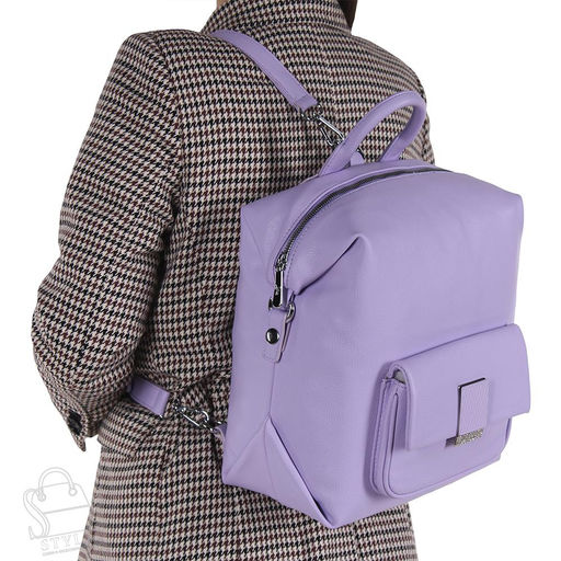Рюкзак женский 69146 purple Velina Fabbiano-Safenta/30 в Новосибирске