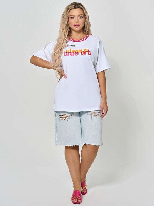 Футболка 0087-28а белый