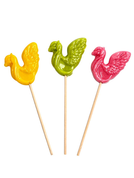 Цена за 36 шт. Леденец на палочке: апельсин, маракуйя, вишня, 24 г - Simaland фото 5