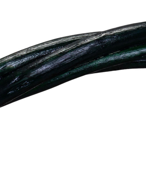 Корзина плетёная для хранения «Новогодняя», 32×32×14 см, ручка h=14 см, зелёная