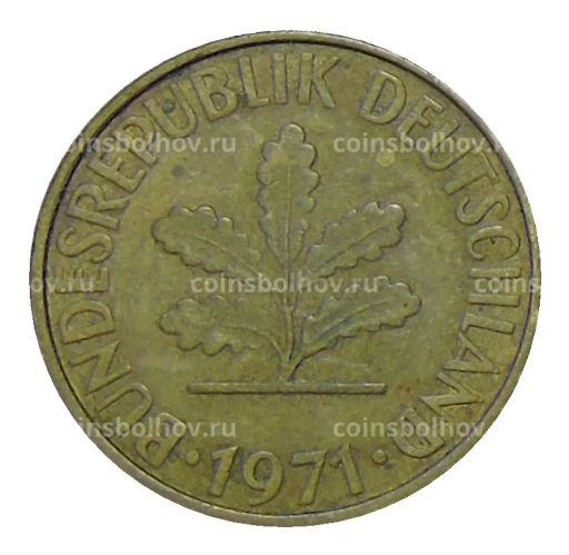 10 пфеннигов 1971 года F Германия