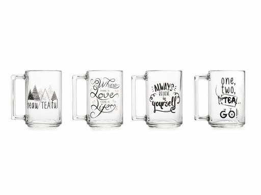 Кружка ФИТНЕС 320мл ЧАЙ И КОФЕ микс