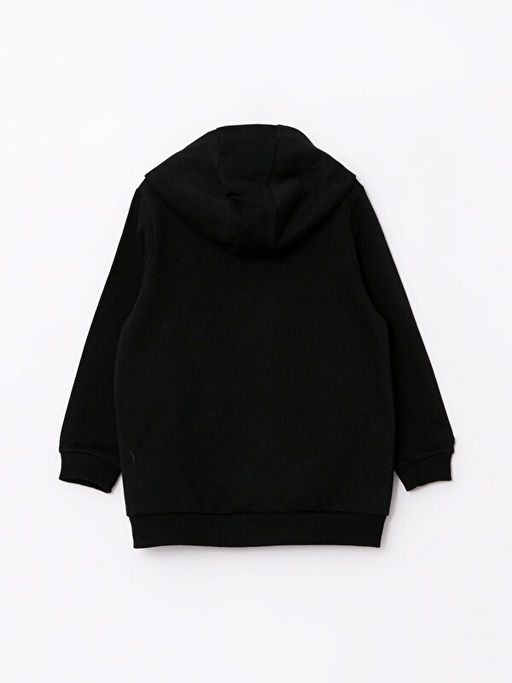 Kap??onlu Uzun Kol Basic Erkek Bebek Fermuarl? Sweatshirt - Waikiki фото 2