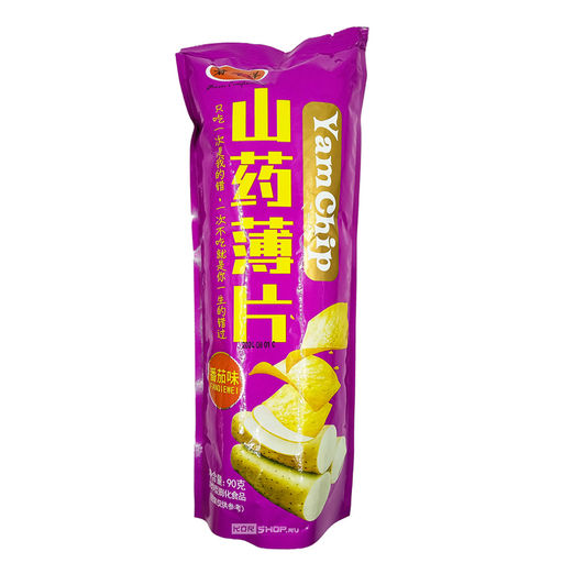 Чипсы из ямса со вкусом томата Yamchip, Китай, 90 г Акция