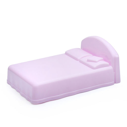 Набор мебели для кукол "Спальня"  4 предмета (европодвес)