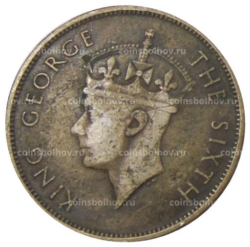 1 цент 1950 года Британский Гондурас