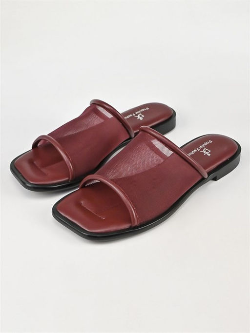 Сабо кожаные / Шлепки тренд H32F-44AT - Piniolo фото 3