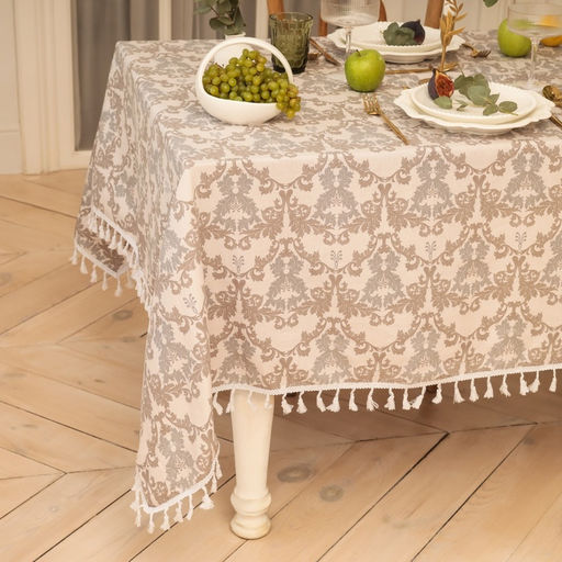 Скатерть «Этель» Classic, 149×180 см, 100% хлопок, рогожка 186 г/м²