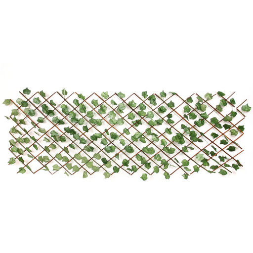 Забор декоративный "Кленовый лист" при ширине 2 м высота 0,95 м (h-1,2м в сложенном), Зеленый