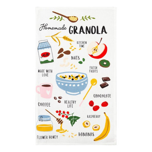 Набор кухонных полотенец Доляна Рецепты счастья, 35х60 см-2шт, 100% хлопок  фото 3