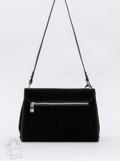 Сумка женская кожаная 5103-1X black Polina&Eiterou