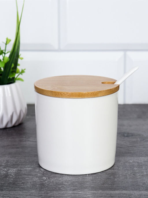 Набор для специй 4 предмета 250 мл с ложками / CF141 /уп 15/ на подставке - Галеонтрейд фото 6