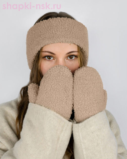 164.00/00-26 Варежки женские флис (7-8)