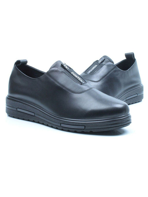 03-5069 BLACK Полуботинки женские (натуральная кожа) - No name фото 13