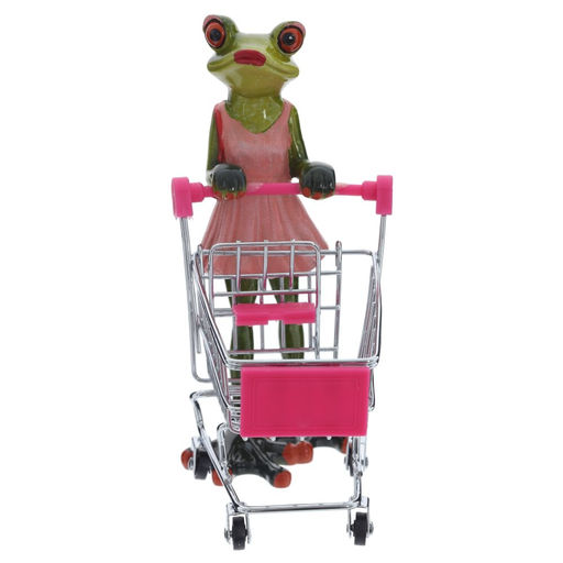 Фигурка декоративная "Лягушка", L8 W15 H17,5 см