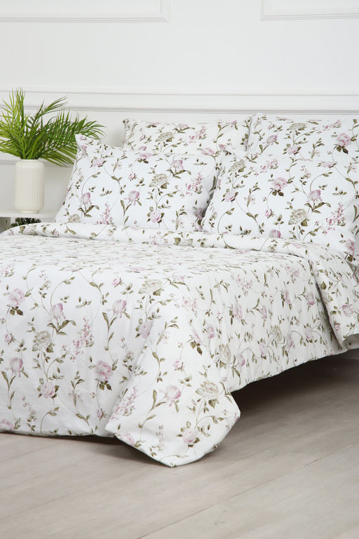 Пододеяльник поплин Пиония