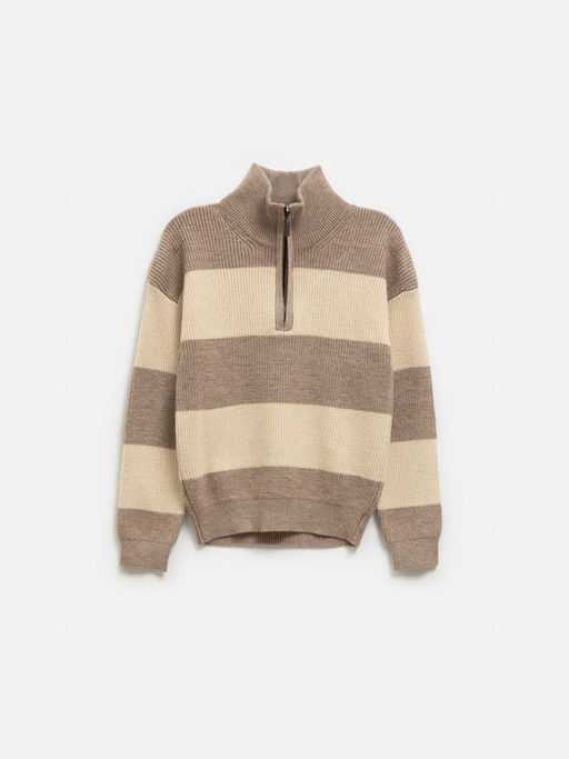 ACOOLA / Свитер детский для мальчиков Albert бежевый фото 2