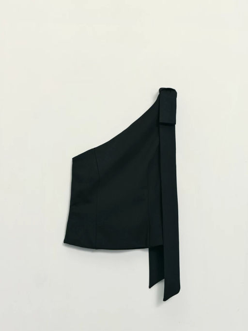 Топ асимметричный с бантом / Zarina