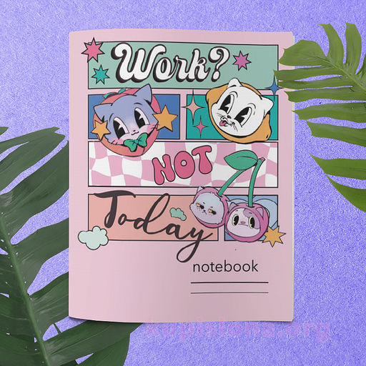 Тетрадь Work? Not today - Купи слона фото 3