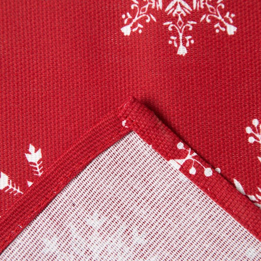 Полотенце Доляна Белые снежинки 40х70 см, 100% хлопок, 164 г/м2  фото 4