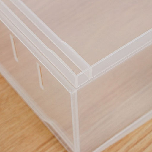 Контейнер для хранения без крышки Econova ROLLY, 11.5 л, пластик, 24.2×45×12.9 см, прозрачный