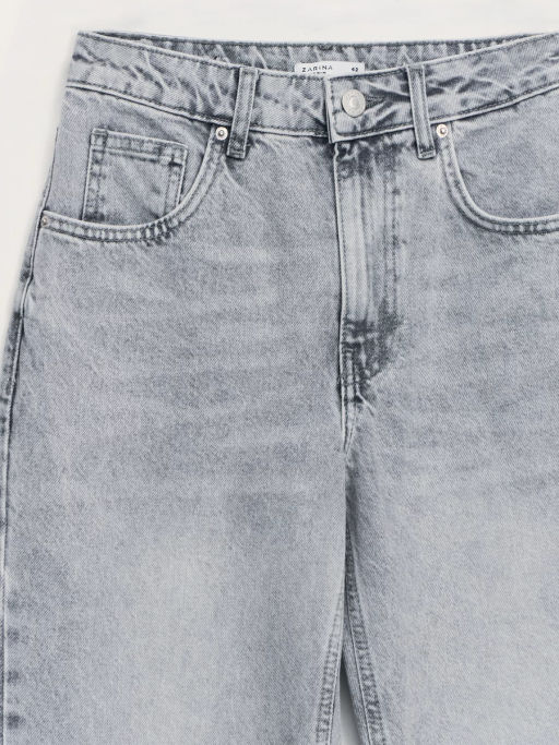 Джинсы straight с высокой посадкой / Zarina  фото 9