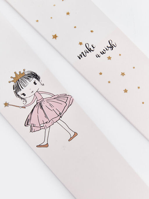 Desenli K?z ?ocuk ?nce K?lotlu ?orap - Waikiki фото 2