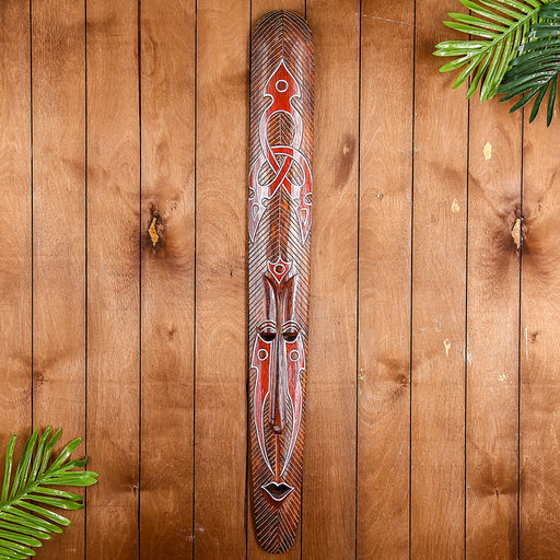 Маска «Абориген», 100 см, дерево