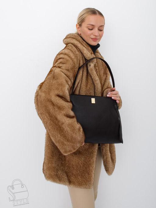 Сумка женская кожаная 1026-1MP coffee Polina&Eiterou