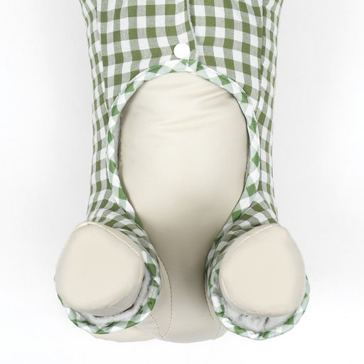 Комбинезон Пудра, размер 2XL (ДС 41 см, ОШ 45 см, ОГ 60 см) бежевый/зелёный - Simaland фото 9