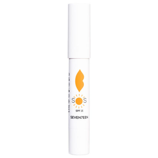 Восстанавливающий увлажняющий бальзам для губ SоS Lip Repair Spf 15+ Прозрачный розовый