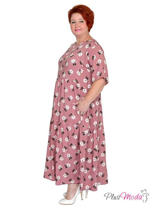 Платье Модель №1460 размеры 44-84 - Plusmoda фото 6