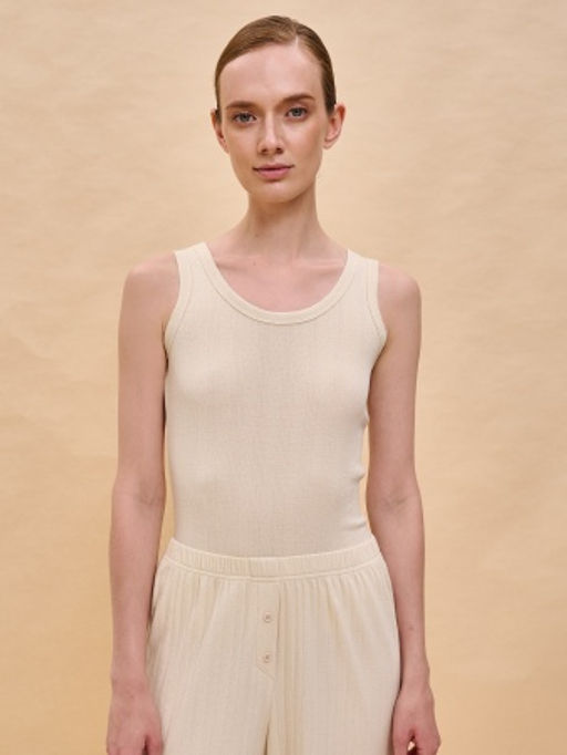 PELICAN, майка женская, Молочный  фото 6